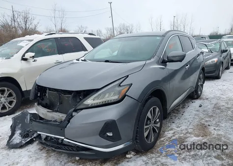 2019 Nissan Murano Sv из США, поврежденный, VIN 5N1AZ2MS1KN161332